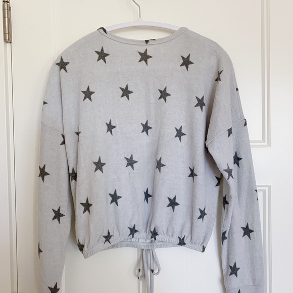 Star print loungewear top - Picture 3 of 3